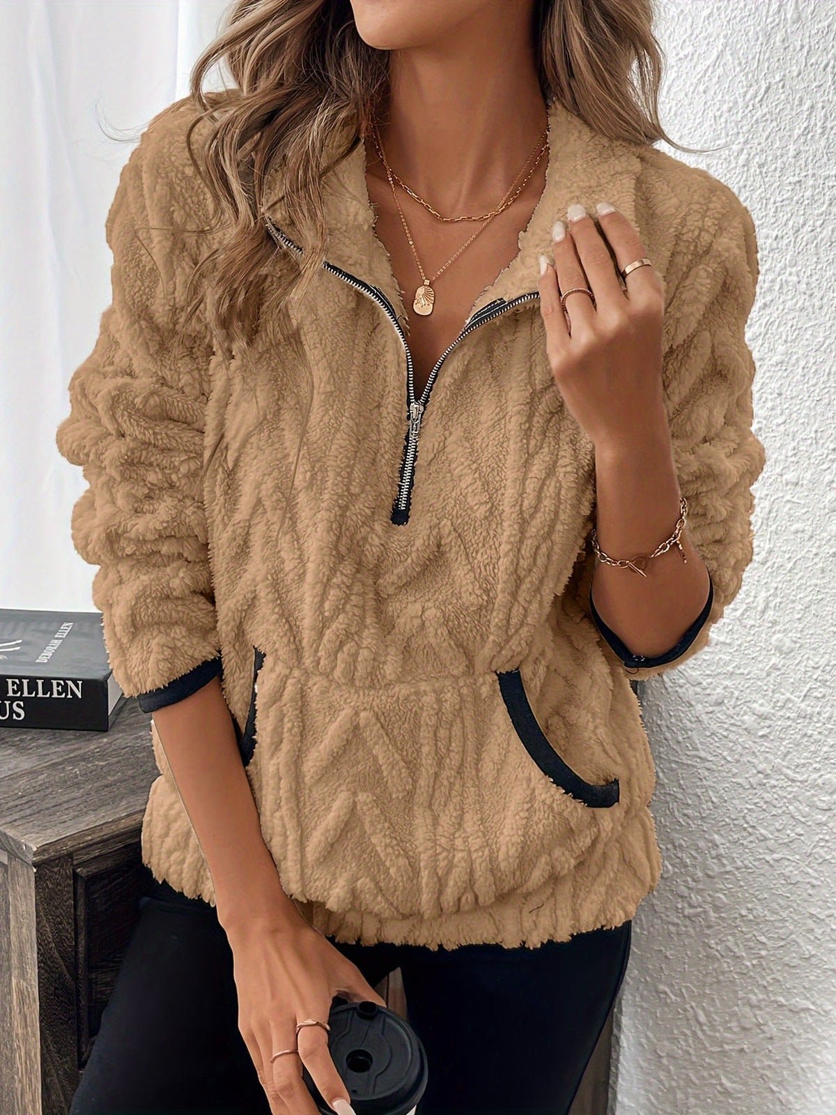 🌸Hot Sale 50% OFF☀️Cosy fleece hoodie | As soft as a cloud + extra-large pockets