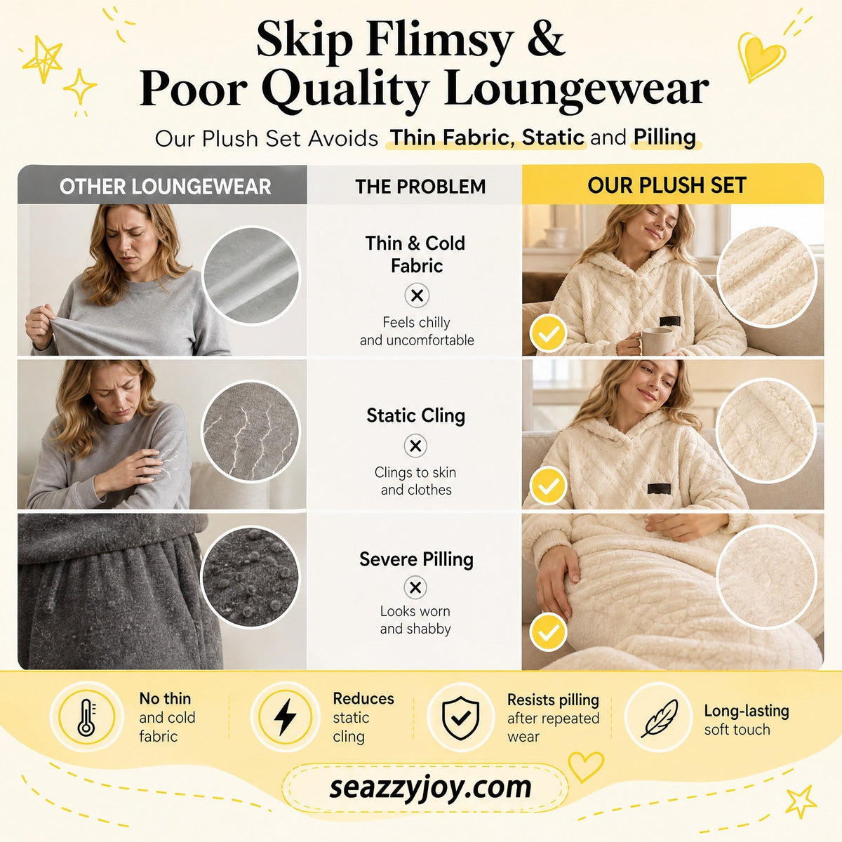 🔥 Embossed Geometric Plush Set – Timeless Comfort & Effortless Style For Every Occasion
