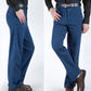 🔥30% reducere vineri 👖 Blugi bărbătești cu picior drept și creștere înaltă