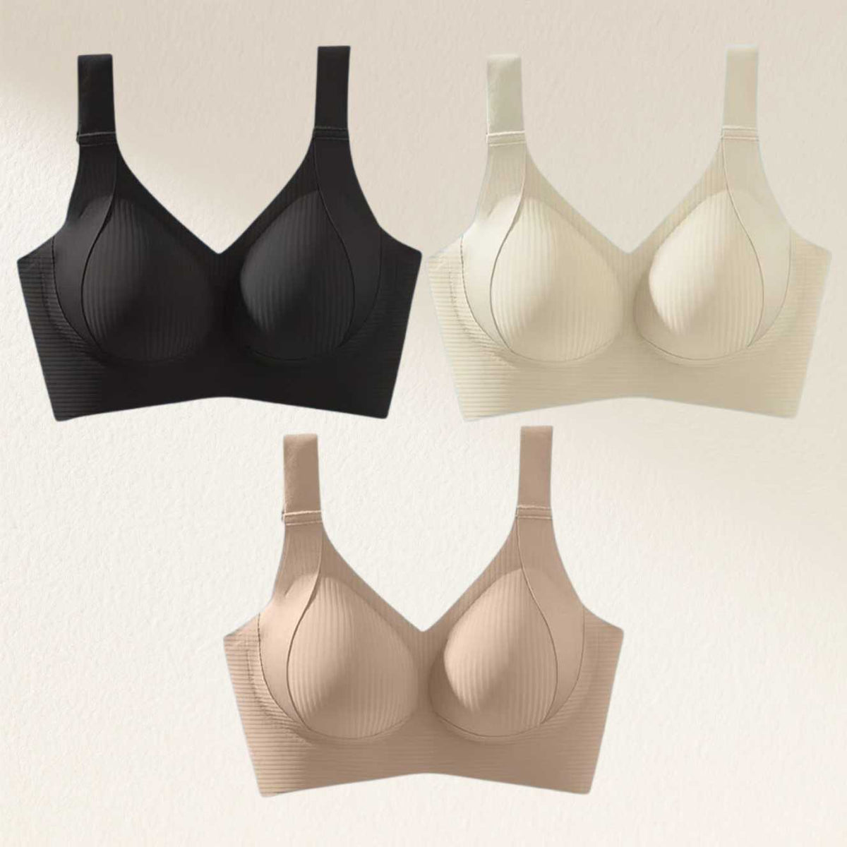 🎁Last Day—— Buy 2, Get 1 Free!!🔥Super Firming Wire-Free Bra All-Day Comfort No More Sagging