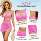 👙🔥Set de bikini pentru femei, cu talie înaltă și decolteu în V