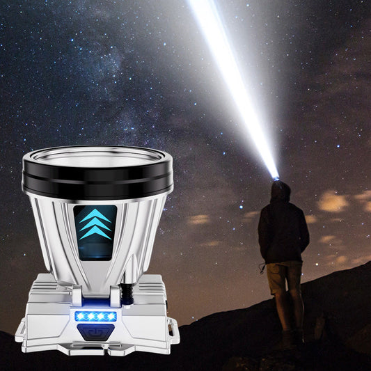 🔦Lanterna frontală reîncărcabilă, super luminoasă și puternică