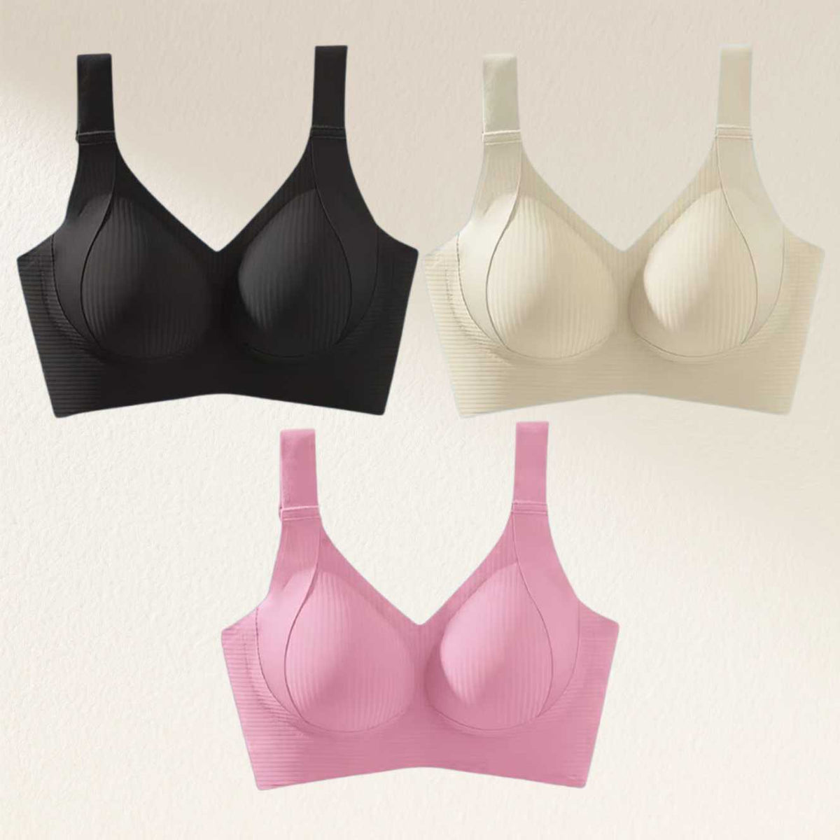 🎁Last Day—— Buy 2, Get 1 Free!!🔥Super Firming Wire-Free Bra All-Day Comfort No More Sagging