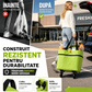 🔥REDUCERE SPECIALĂ 50%🌼Geantă de cumpărături 2-în-1, geantă verde pliabilă