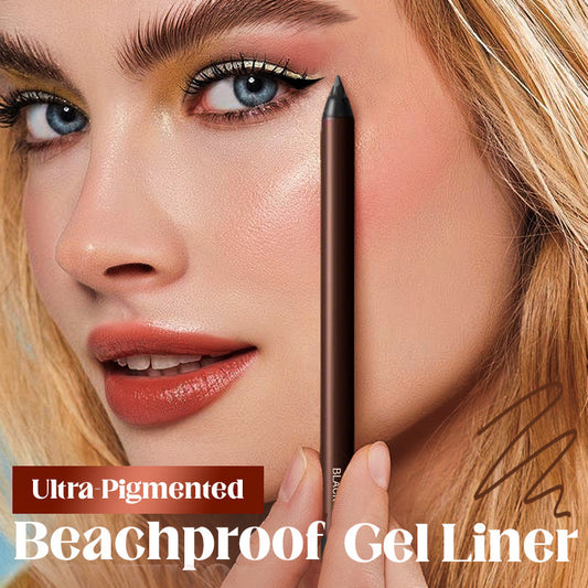 💜Eyeliner cu gel rezistent la apă și pe plajă – Precizie de lungă durată, rezistentă la pete