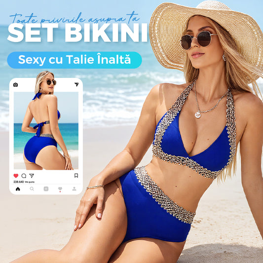 🏖️ costum de baie sexy cu decolteu v👙