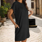 💞Rochie relaxată cu buzunare pentru femei