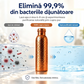 ❄️Summer Fresh – 40% reducere!💧Sticlă de apă premium din cupru masiv 100% – fără plastic și inspirată de Ayurveda
