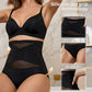 🌸  Special Price £12.99 ! 🔥Buy 1 Get 1 Free🎁Plus-Size High-Waist Cross Tummy Control Panties-Q
