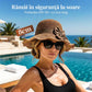 🏖️👒  Pălărie Elegantă din Paie Țesută cu Fundiță – Respirabilă, Ușoară și Perfectă pentru Vară