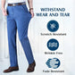 🔥30% reducere vineri 👖 Blugi bărbătești cu picior drept și creștere înaltă