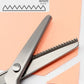 🔥S-au vândut peste 5000 de bucăți！！✂️ Fă-o singur! Foarfece de cusut cu dinți – Precise și ușor de manevrat