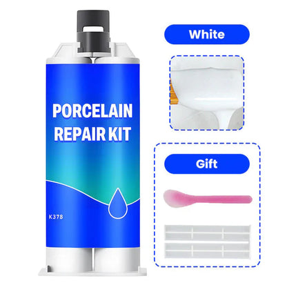 🔥Adeziv pentru repararea faianței de calitate industrială-🎁Hârtie abrazivă cu burete gratuit