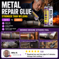 🔥Ofertă specială 50% reducere🔥 Adeziv de reparare pentru sudarea metalelor — rășină epoxidică bicomponentă, impermeabilă, rezistentă la căldură, poate fi găurită 🔧