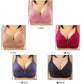 🎉 REDUCERE DE 50% PENTRU O PERIOADĂ LIMITATĂ! 💕 Sutien fără sârmă, confortabil, pentru mărimi mari – din nailon și spandex fără cusături, care previne lăsarea sânilor și este respirabil 👙