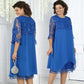 💗 Rochie Midi din Dantelă pentru Femei cu Croială Largă