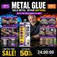 🔥Ofertă specială 50% reducere🔥 Adeziv de reparare pentru sudarea metalelor — rășină epoxidică bicomponentă, impermeabilă, rezistentă la căldură, poate fi găurită 🔧