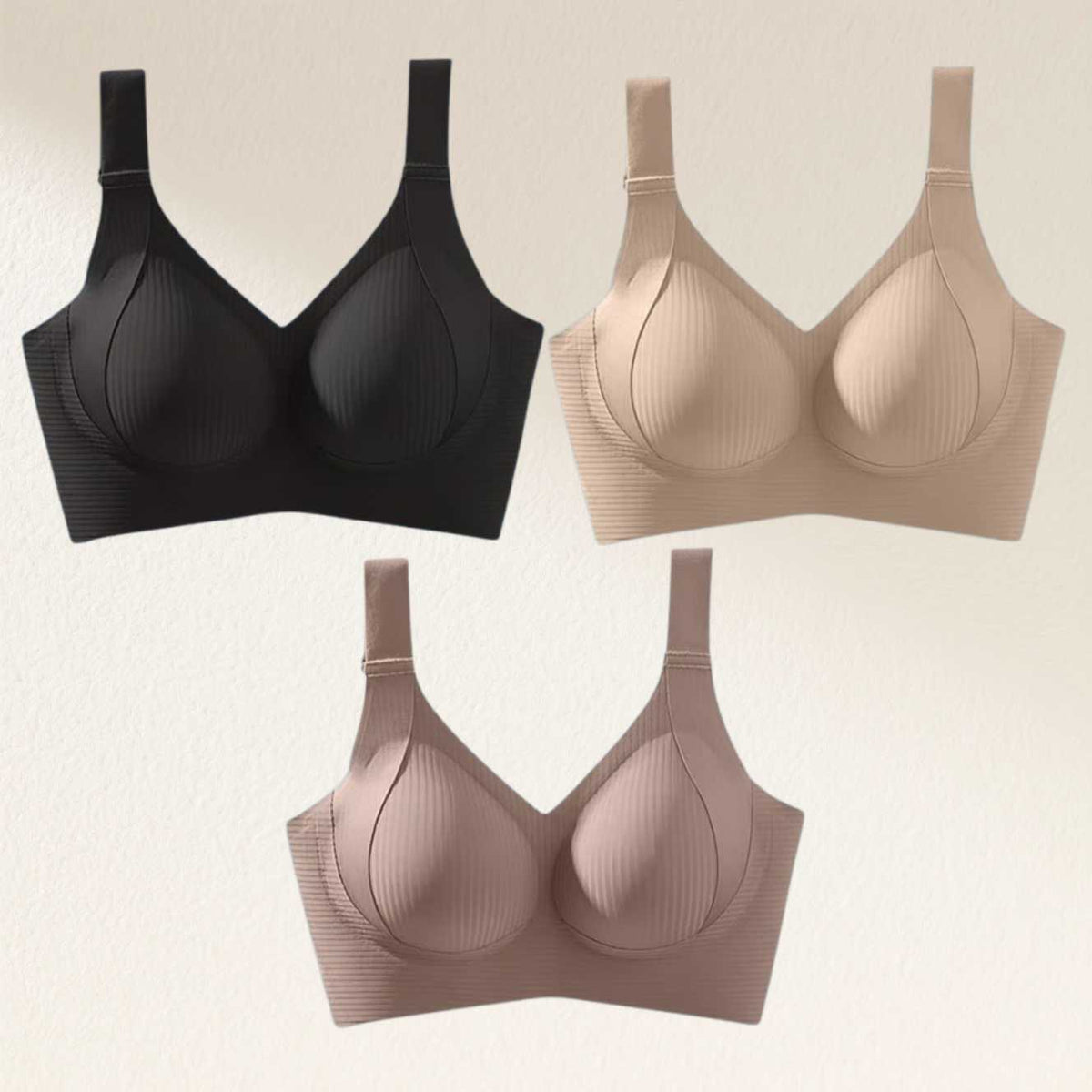 🎁Last Day—— Buy 2, Get 1 Free!!🔥Super Firming Wire-Free Bra All-Day Comfort No More Sagging