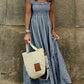 Femei Vintage Plaid Clashing Rochii