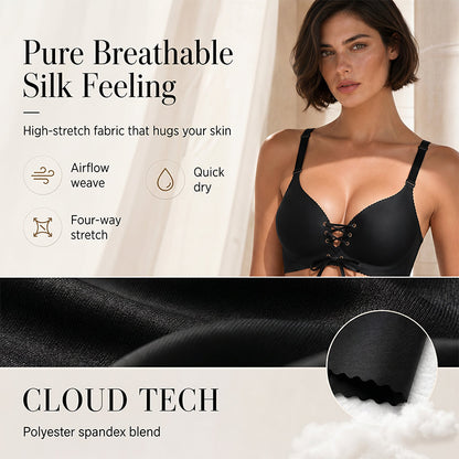 👙 Women's Seamless Push-Up Support Bra | Smooth Support & Seamless Feel ✨
