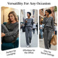 🔥 Women's Round-Neck Top and Drawstring Pants Set – A comfortable outfit for everyday wear✨