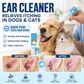 🐾 CUMPĂRĂ 1, PRIMEȘTI 1 GRATIS! 🔥 Produs de curățare pentru urechile animalelor de companie – Extracte naturale din plante – Peste 68.000 de bucăți vândute – delicat, sigur pentru câini și pisici – ajută la prevenirea infecțiilor 🌿🐶✨