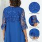 💗 Rochie Midi din Dantelă pentru Femei cu Croială Largă