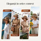 🏖️👒  Pălărie Elegantă din Paie Țesută cu Fundiță – Respirabilă, Ușoară și Perfectă pentru Vară