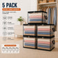 📦Saci de depozitare transparenți, rezistenți și mari, pentru haine și obiecte de uz casnic
