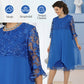 💗 Rochie Midi din Dantelă pentru Femei cu Croială Largă