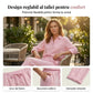 🔥Bluză cu mânecă lungă din bumbac și lenjerie pentru femei și set de pantaloni