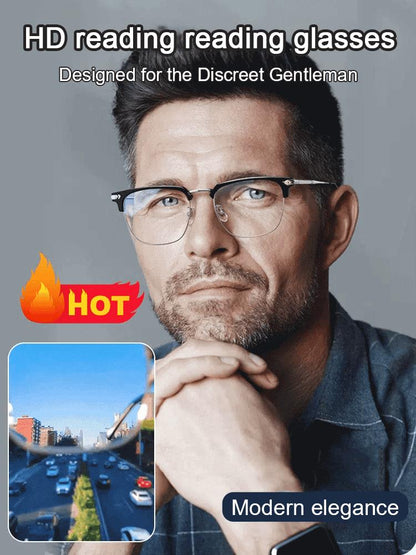 👓 REDUCERE 50%📕Ochelari ultra-ușori anti-lumină albastră pentru prezbiție🔥
