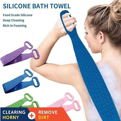 🧼💪 Perie de curățare din silicon pentru corp — curăță ușor spatele