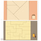 Joc puzzle din lemn Tangram