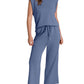 【S-2XL】💕2025 Top casual + pantaloni cu picioare largi