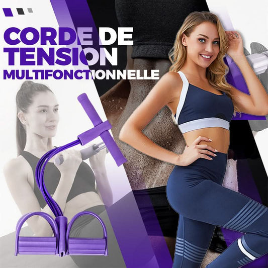 🏃‍♂️ Bandă multifuncțională de fitness🔥 Ardere eficientă a grăsimilor în zona abdominală