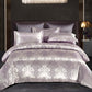 🔥Set de patru piese din satin jacard european de lux