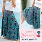 🌸Pantaloni cu talie elastică cu model etnic