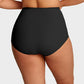 🌸  Special Price £12.99 ! 🔥Buy 1 Get 1 Free🎁Plus-Size High-Waist Cross Tummy Control Panties-Q