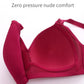 🎉 REDUCERE DE 50% PENTRU O PERIOADĂ LIMITATĂ! 💕 Sutien fără sârmă, confortabil, pentru mărimi mari – din nailon și spandex fără cusături, care previne lăsarea sânilor și este respirabil 👙