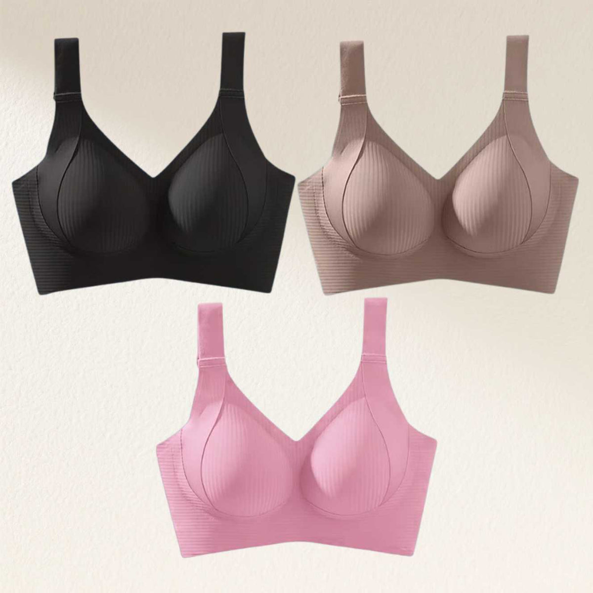 🎁Last Day—— Buy 2, Get 1 Free!!🔥Super Firming Wire-Free Bra All-Day Comfort No More Sagging
