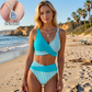 👙 Costume de baie color block de la S la 3XL: Costume de baie din două piese elegante și modelatoare 🌊