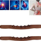 💆‍♀️✨ Cumpără 2 și primești 1 gratis! Rolă de masaj corporal din lemn cu 19 bile – lemn natural de fag, mâner ergonomic și relaxare pentru întregul corp