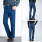 🔥30% reducere vineri 👖 Blugi bărbătești cu picior drept și creștere înaltă