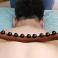 💆‍♀️✨ Cumpără 2 și primești 1 gratis! Rolă de masaj corporal din lemn cu 19 bile – lemn natural de fag, mâner ergonomic și relaxare pentru întregul corp