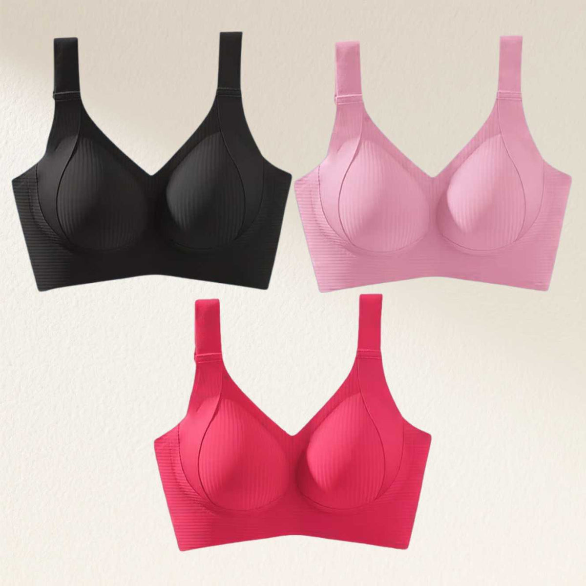 🎁Last Day—— Buy 2, Get 1 Free!!🔥Super Firming Wire-Free Bra All-Day Comfort No More Sagging