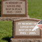 🐦 Piatră funerară aurie pentru restaurarea inscripțiilor decolorate de pe pietre funerare