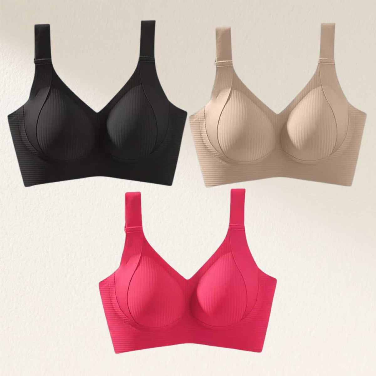 🎁Last Day—— Buy 2, Get 1 Free!!🔥Super Firming Wire-Free Bra All-Day Comfort No More Sagging