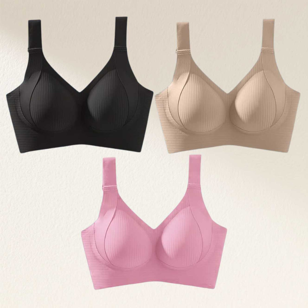 🎁Last Day—— Buy 2, Get 1 Free!!🔥Super Firming Wire-Free Bra All-Day Comfort No More Sagging
