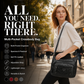 💐50% OFF! 👜Women's Soft PU Crossbody Bag – Multiple Pockets for Perfect Organization